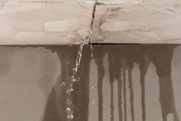 Professional Sewage Cleanup technician working in Arcadia, IN